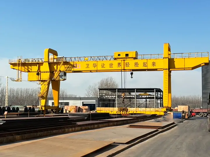 50 ton double girder gantry crane
