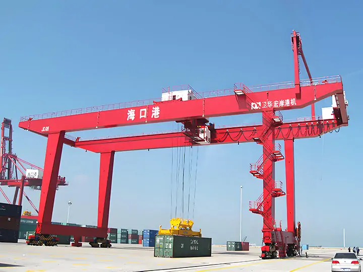 Thailand Rail Mounted Container Gantry Crane Project