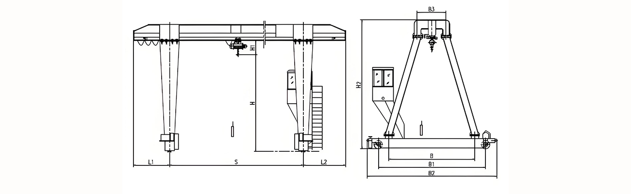 single girder gantry crane design