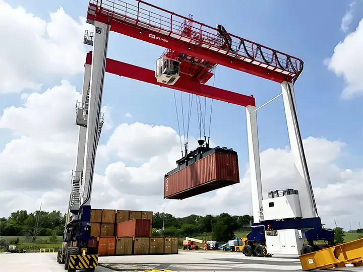 Rubber-Tyred Gantry Crane