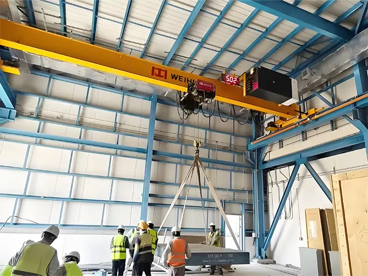 single girder overhead crane