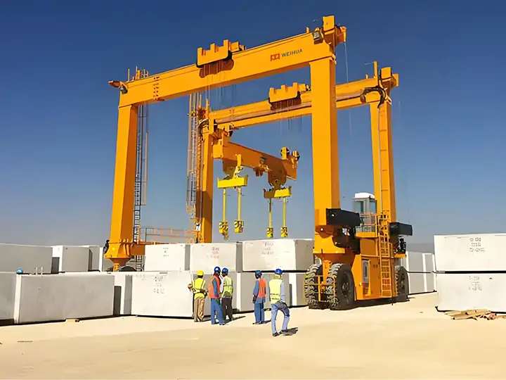 50 ton Rubber-tyred gantry crane