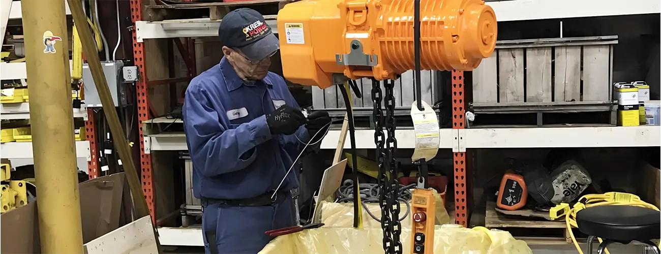 How to maintain an electric hoist