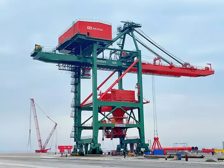 Grab Ship Unloader Crane