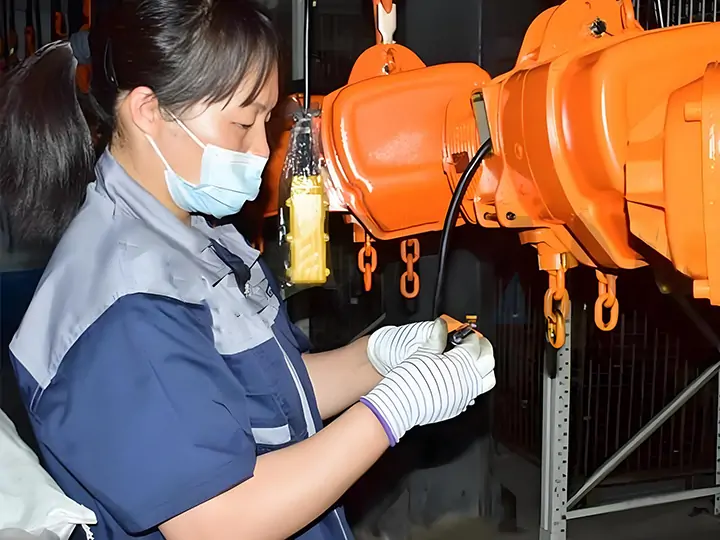 electric hoist maintenance