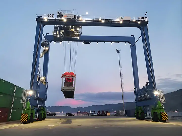 Rubber Tyred Gantry Crane