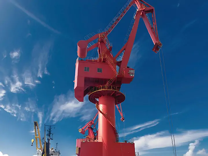 Exported portal crane to Sulawesi Island, Indonesia