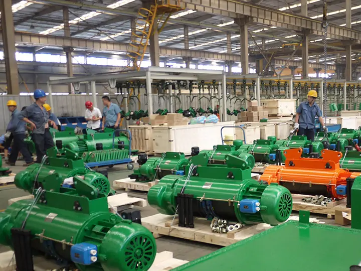 HB Model Explosion Proof Wire Rope Electric Hoist