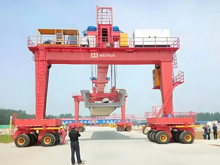 Precast Beam Moving Gantry Crane
