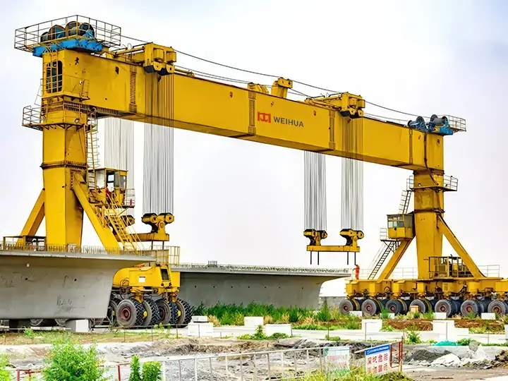 Precast Beam Moving Gantry Crane