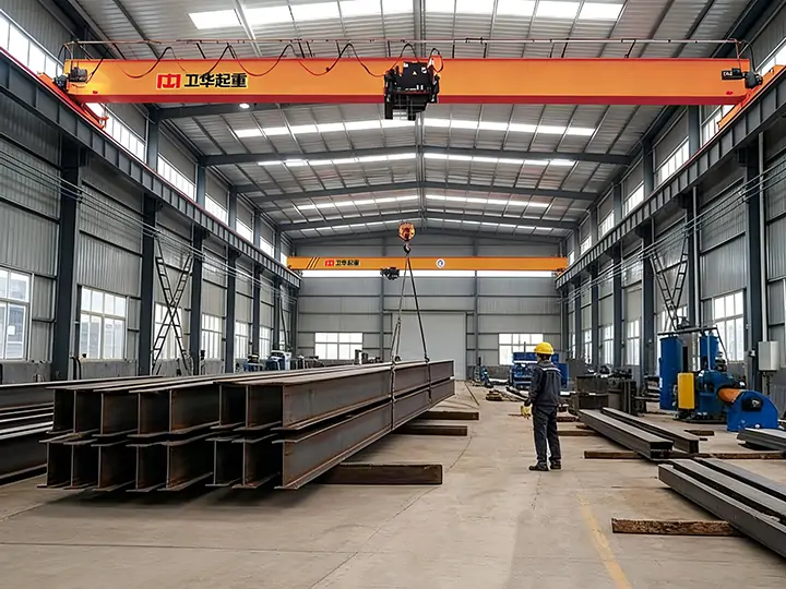 european-single-girder-overhead-crane-exported-to-Thailand-7