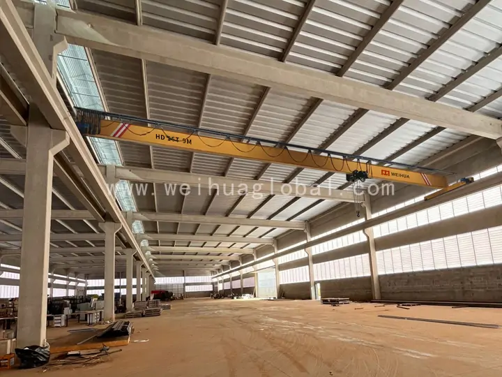 fem-standard-single-girder-overhead-crane-exported-to Brazil-5
